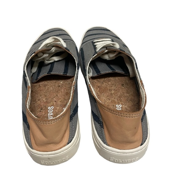 Soludos Striped Convertible Sneakers Size 9 - Picture 7 of 12